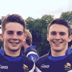 Bath and Wiltshire Romans Rugby League Huw Parks and Nick Parks